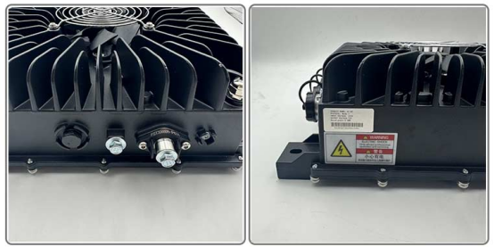 風(fēng)冷式 3.3KW72V 車載充電機(jī) 電動車充電器實物圖